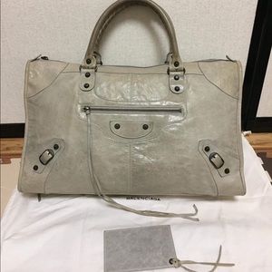 Authentic balenciaga Work RH 2008 Light Grey